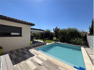 villa à la vente -   30560  SAINT HILAIRE DE BRETHMAS, surface 100 m2 vente villa - UBI431631995